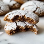 Gingerbread Crinkle Cookies Recipe