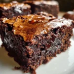 Gooey Flourless Pumpkin Brownies
