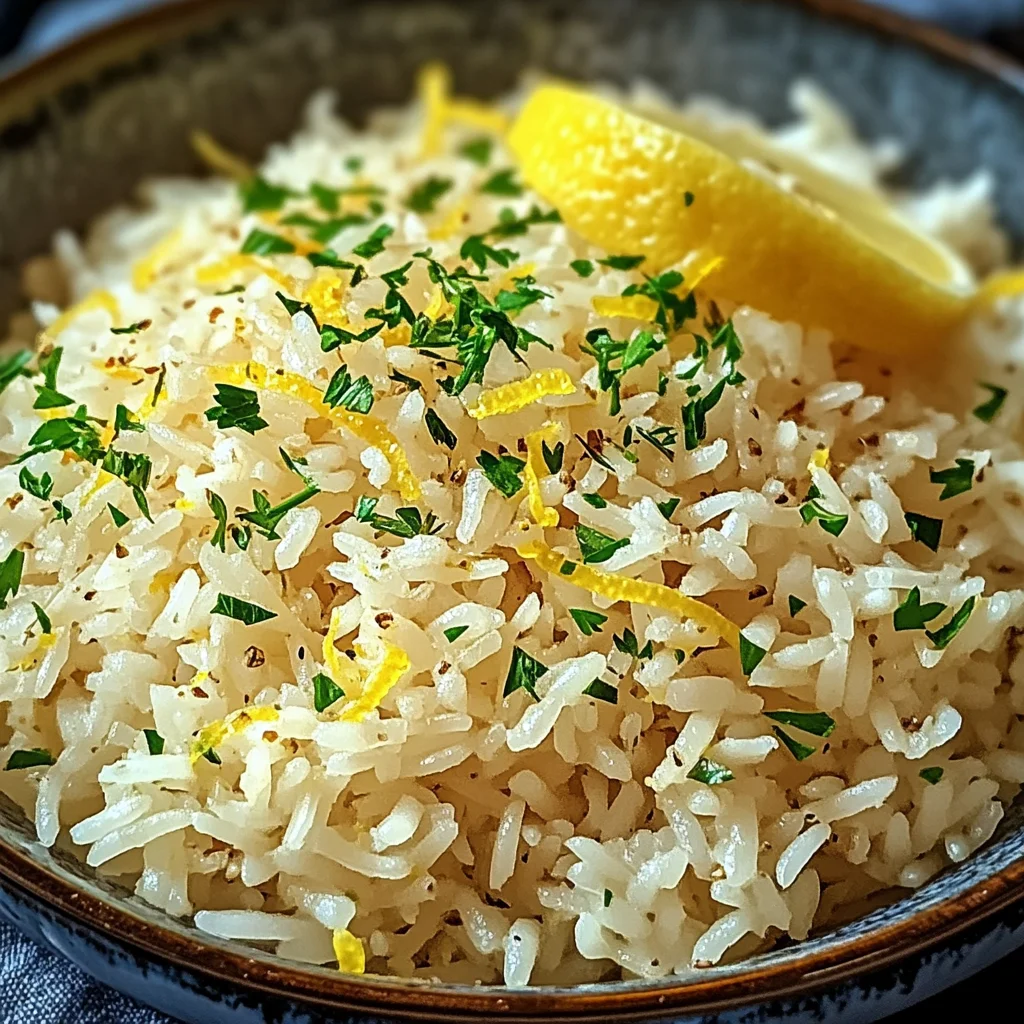 Greek Lemon Rice: An Authentic, Easy, and Delicious Mediterranean Side Dish