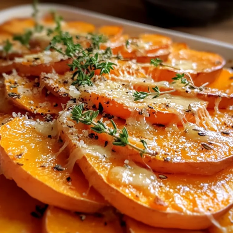 Homemade Garlic Butter Sweet Potato Bake - apple vinegarandcookie