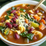 Olive Garden Copycat Minestrone Soup {Slow Cooker}
