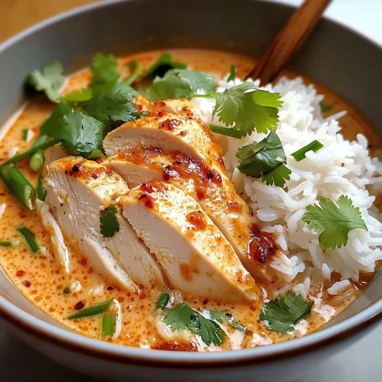 Savory Coconut Chicken Brothy Rice for Cozy Nights