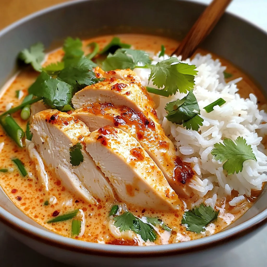 Savory Coconut Chicken Brothy Rice for Cozy Nights