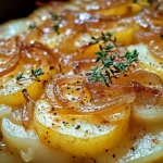 Savory French Onion Potato Bake