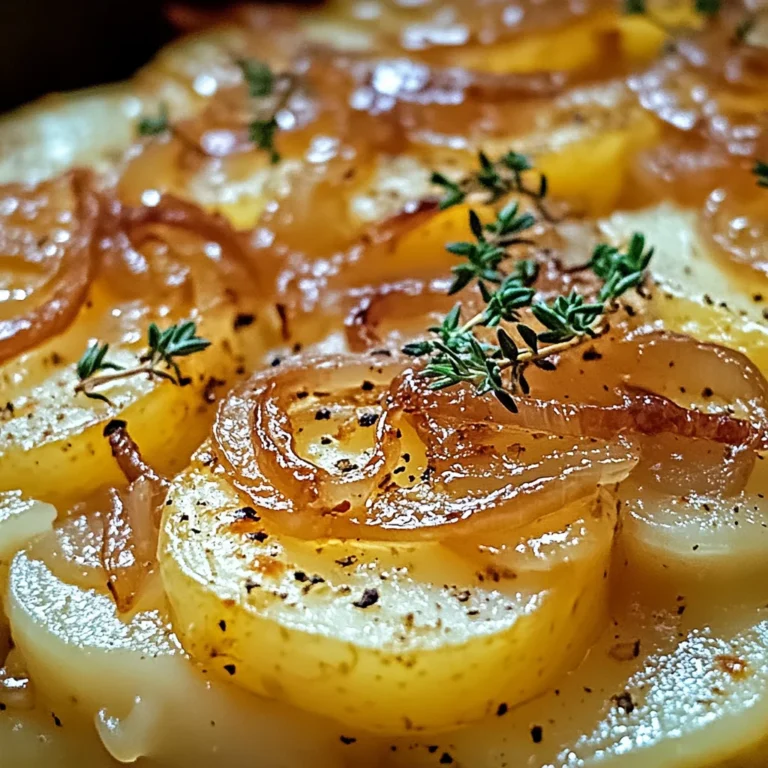 Savory French Onion Potato Bake