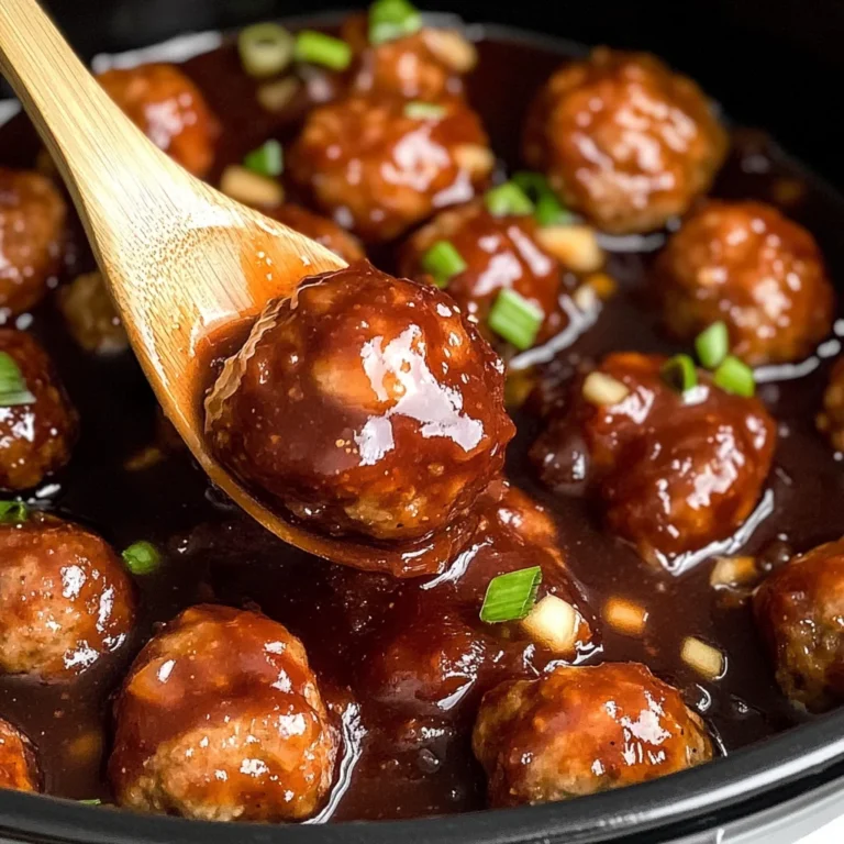 Slow Cooker Apple Butter Meatballs