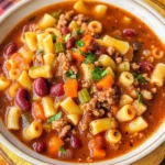 Slow Cooker Pasta E Fagioli Recipe