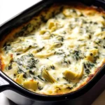 Slow Cooker Spinach Artichoke Dip