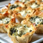 Spinach and Artichoke Dip Cups