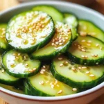 10 Minute Sunomono (Japanese Cucumber Salad)