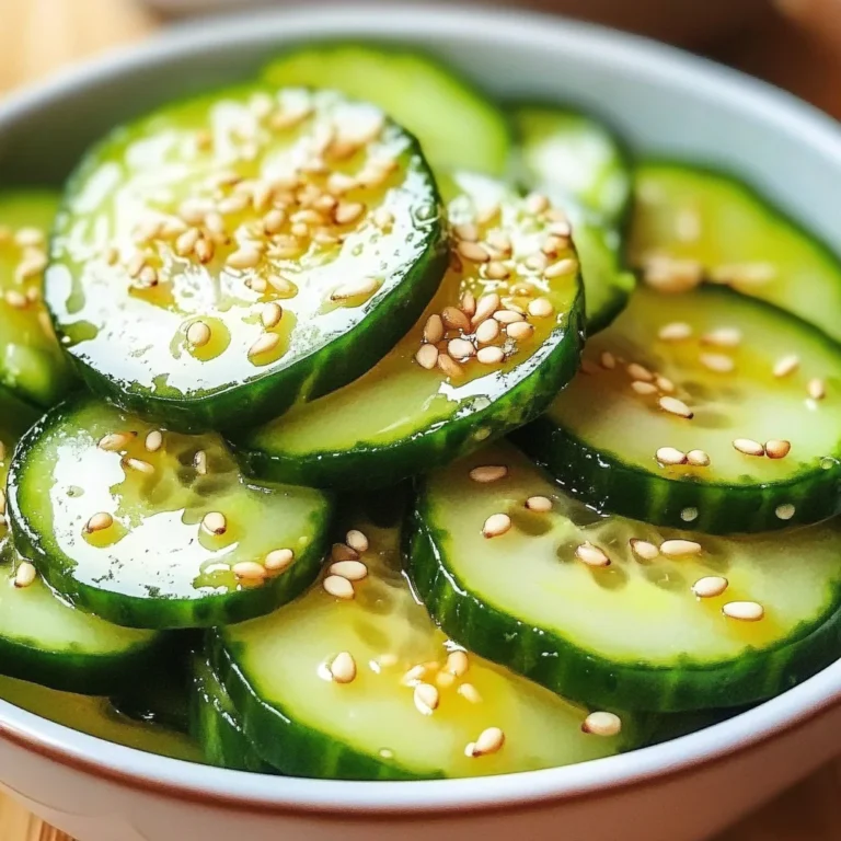 10 Minute Sunomono (Japanese Cucumber Salad)