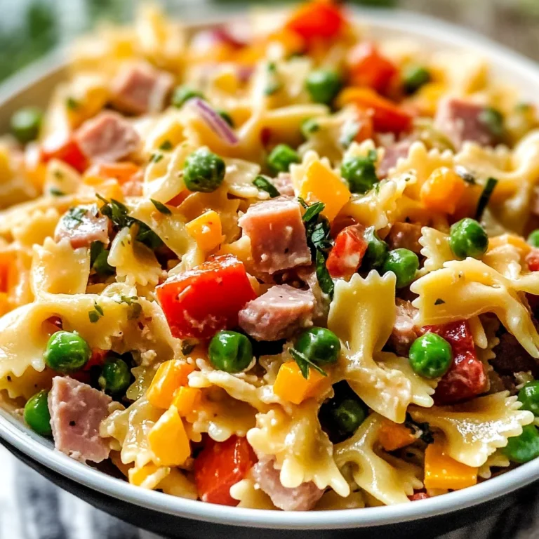 Bow Tie Pasta Salad Recipe