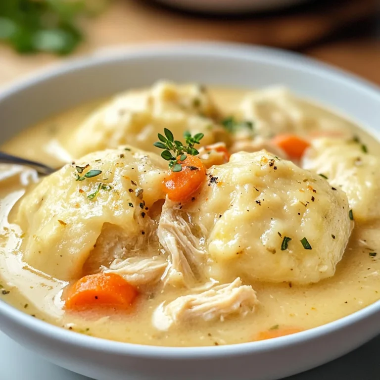 Chicken and Dumplings
