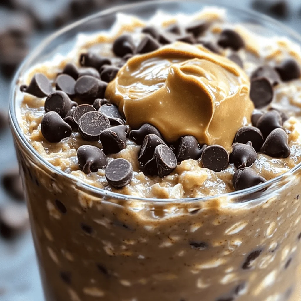 Cookie Dough Overnight Oats