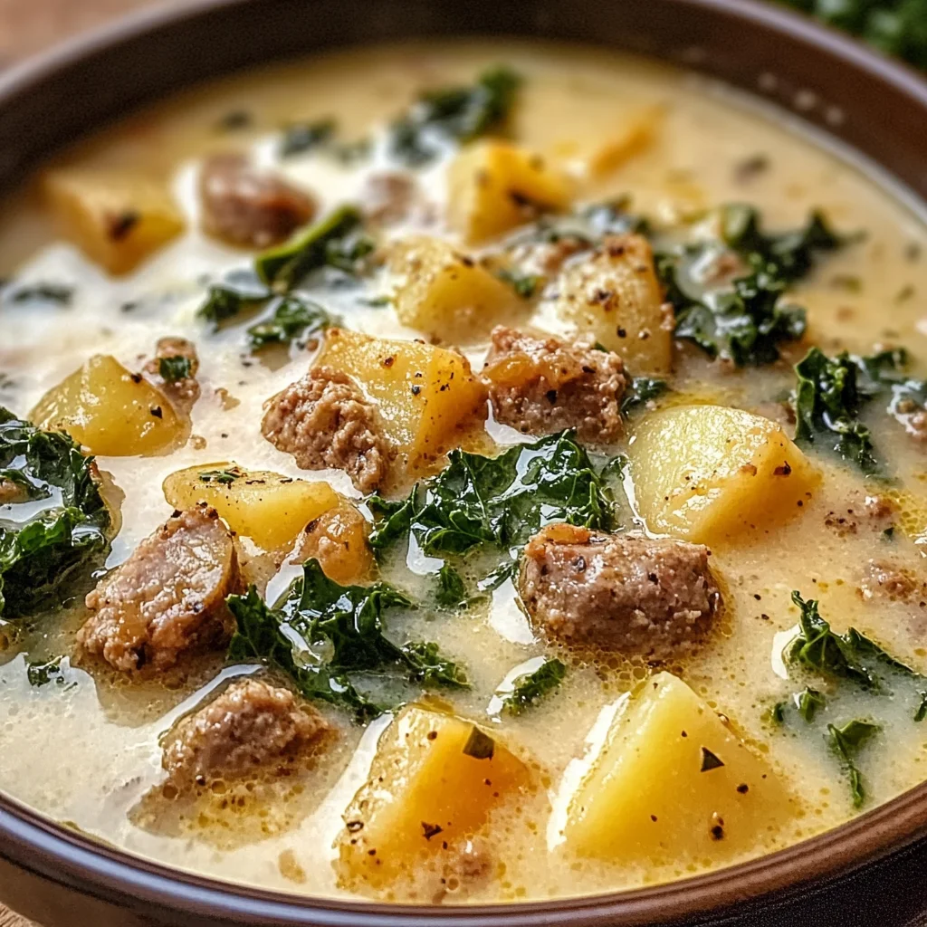 Cozy Italian Sausage and Potato Soup for Soul-Warming Nights