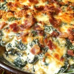 Creamed Spinach Bake