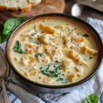 Creamy Chicken Lasagna Soup