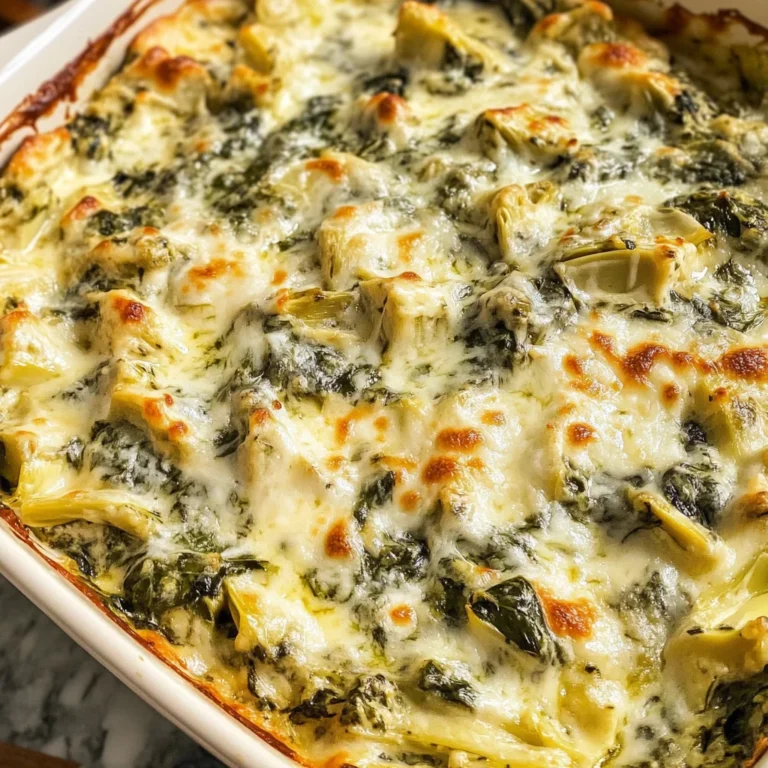 Creamy Spinach Artichoke Dip