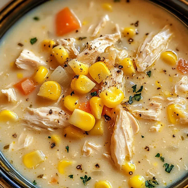 Crockpot Chicken Corn Chowder