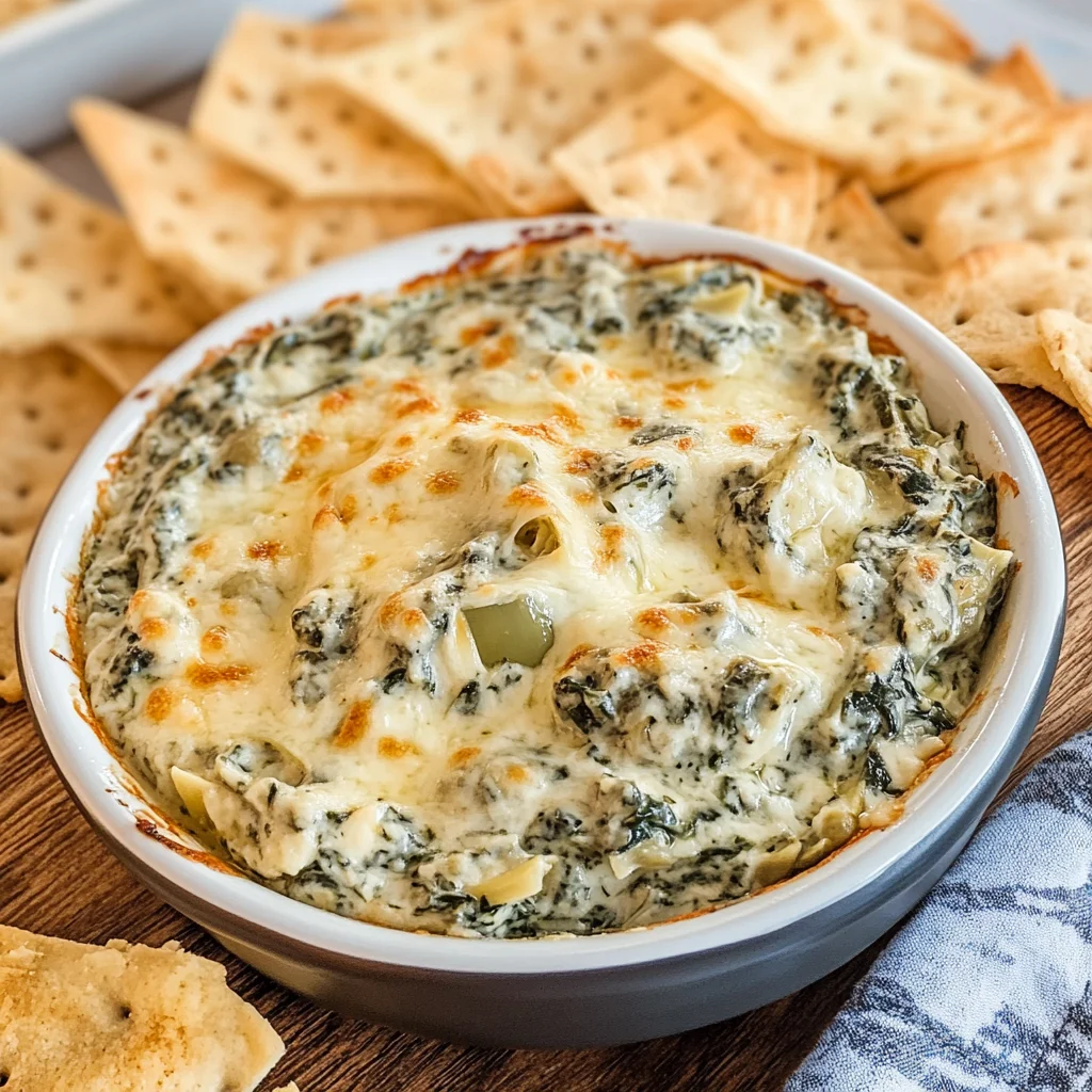 Crockpot Spinach Artichoke Dip