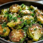 Delicious Garlic Butter Roasted Brussels Sprouts: A Flavorful Side Dish Recipe