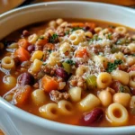 Easy Olive Garden Pasta Fagioli Soup Recipe