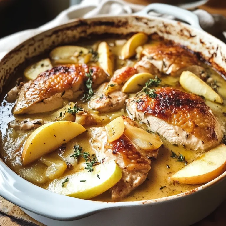 French Chicken Casserole a la Normande