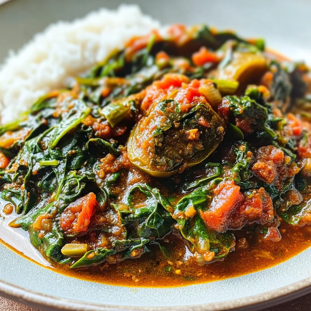 Ghanaian Spinach Stew
