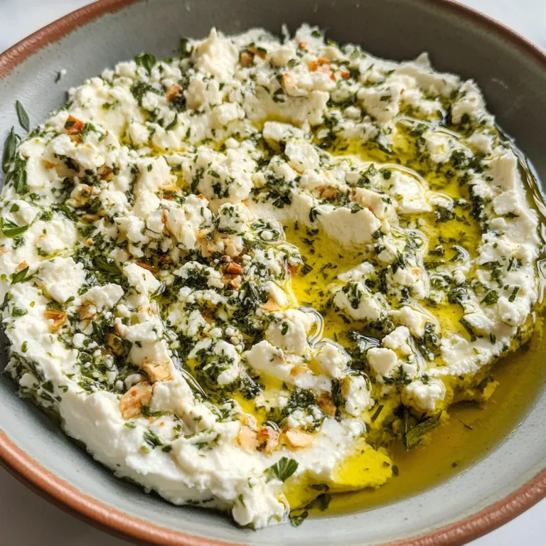 Herb and Feta Olive Oil Dip