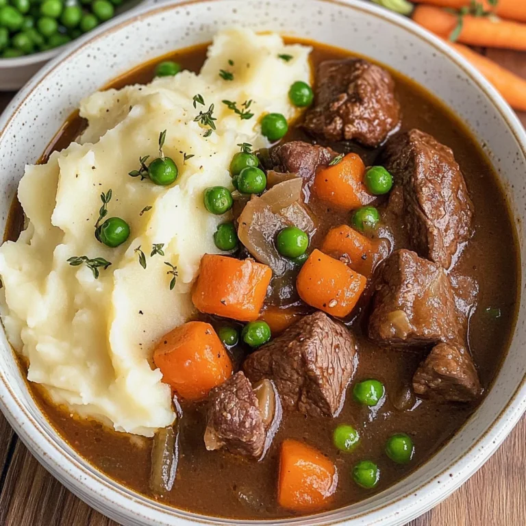 Irish Stew With Mashed Potatoes
