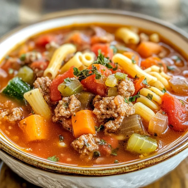 Italian Vegetable Soup