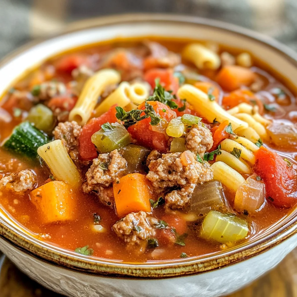 Italian Vegetable Soup