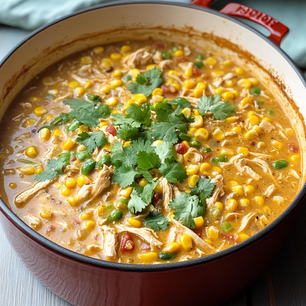 Mexican Street Corn Chicken Chili Recipe