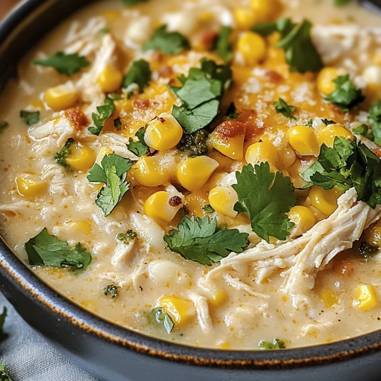Mexican Street Corn White Chicken Chili Recipe