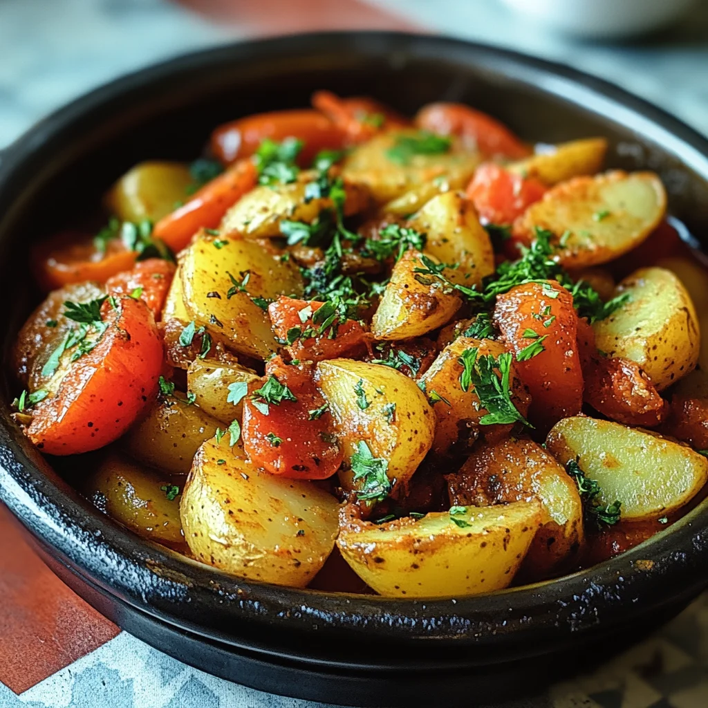 Moroccan Potato Tagine