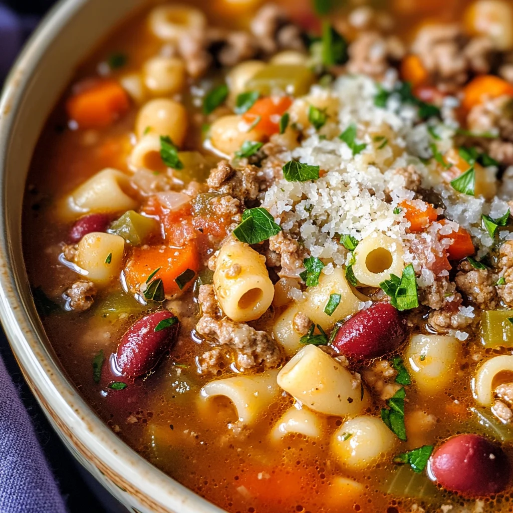 Olive Garden Pasta Fagioli Soup (Pasta Fazool)