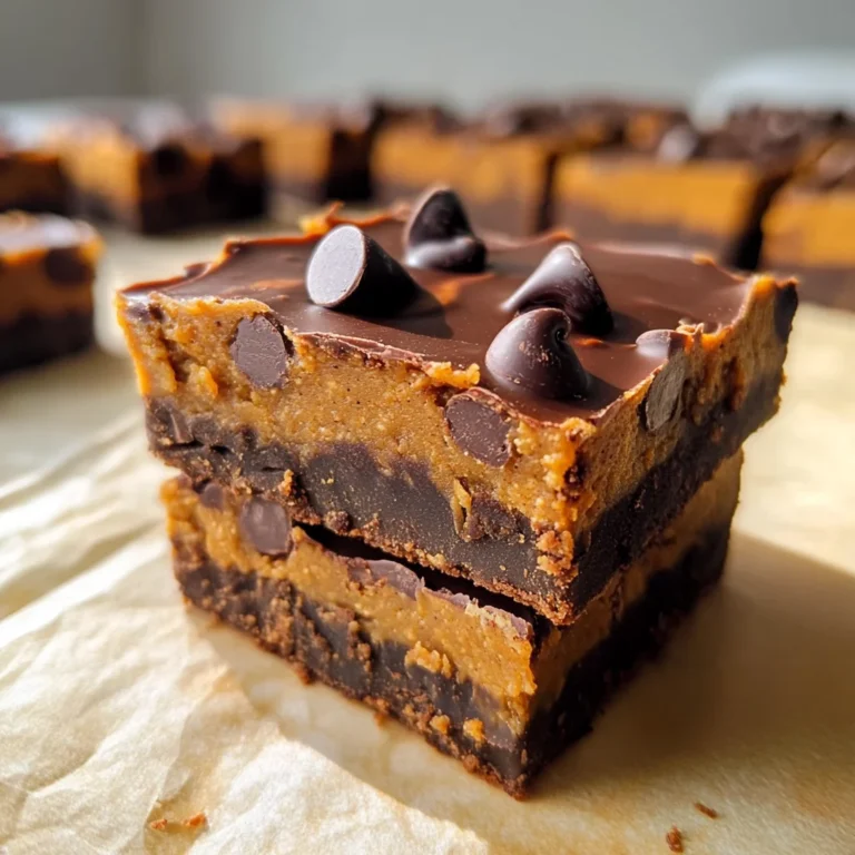 Pumpkin Chocolate Chip Protein Bars (Vegan)