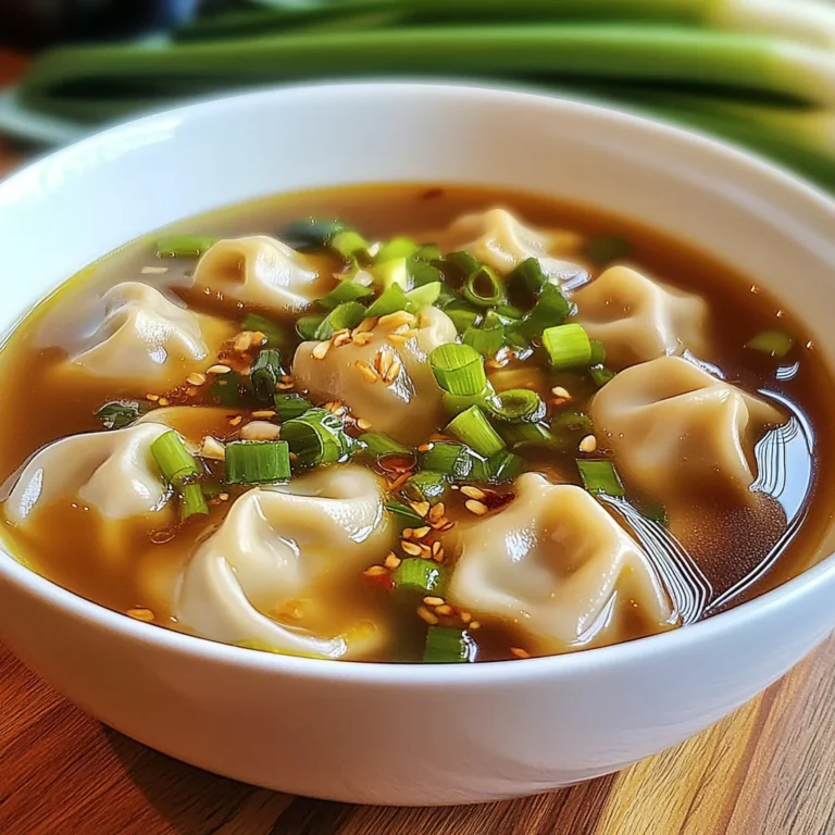 Quick & Easy Wonton Soup
