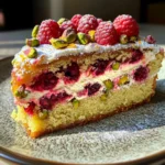 Raspberry Orange Pistachio Ricotta Cake: A Flavor Delight