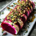 Roasted Beet & Goat Cheese Log: A Vibrant Appetizer to Impress