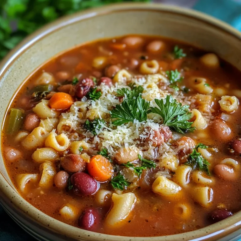 Semi-Homemade Italian Pasta Fagioli Recipe