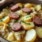 Slow Cooker Cabbage, Sausage, and Potatoes: An Easy and Hearty Meal