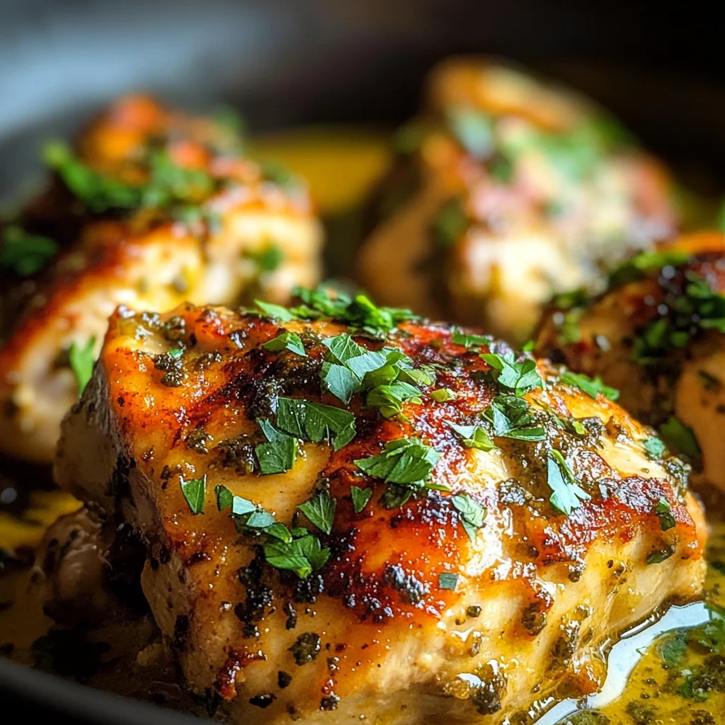 Slow Cooker Garlic Butter Chicken