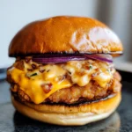 Smash Chicken Burger