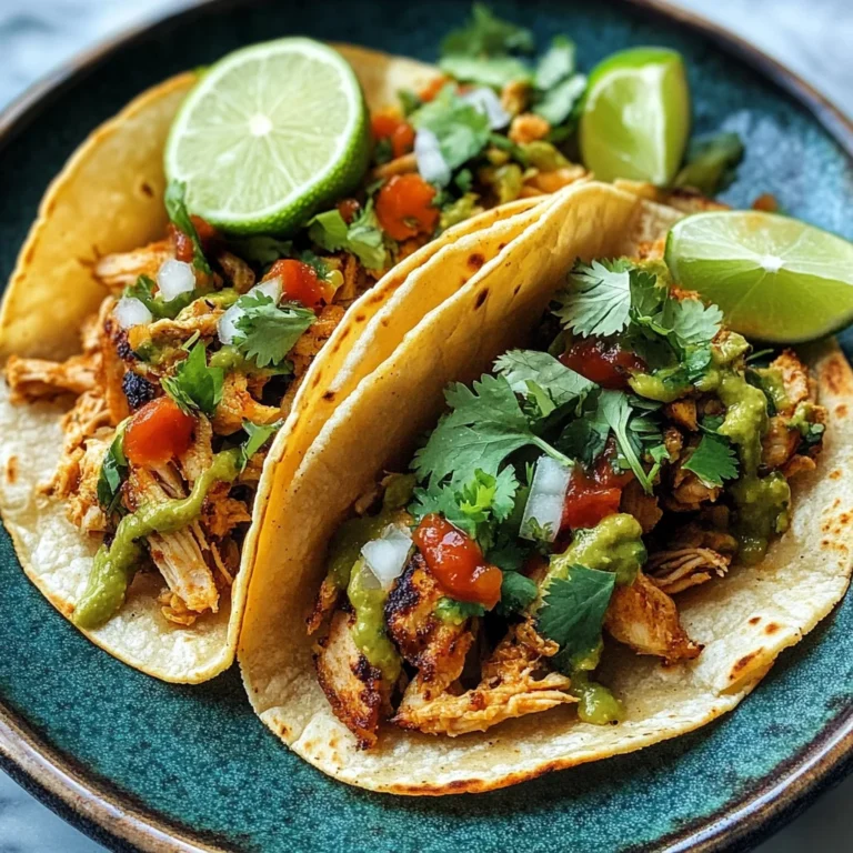 Spicy Hatch Chili Chicken Mini Tacos