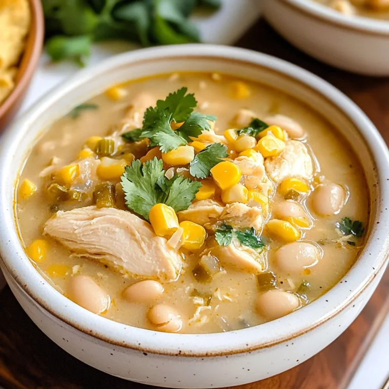 White Bean Chicken Chili Recipe