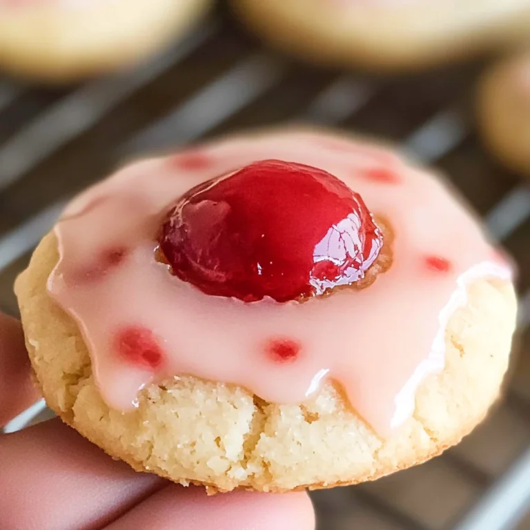 Almond Cherry Cookies