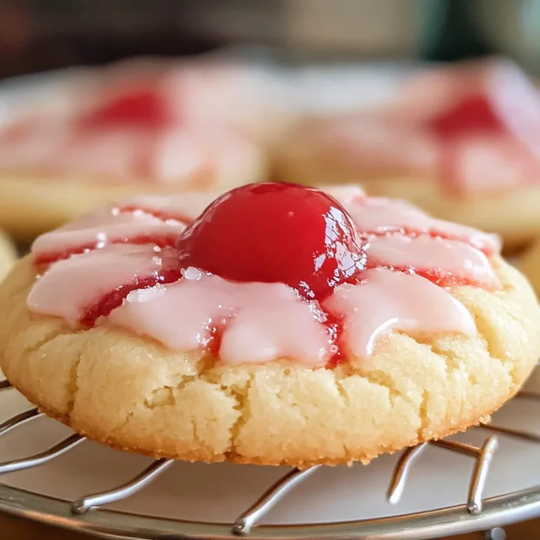 Almond Cherry Cookies