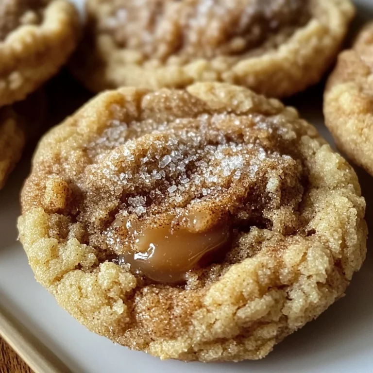 Brown Sugar Cinnamon Caramel Cookies