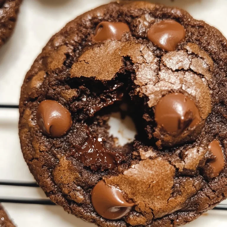 Easy Chocolate Chocolate Chip Cookies